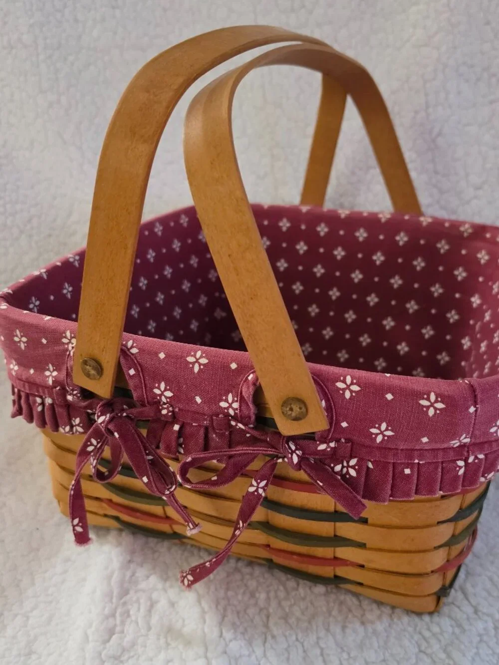 Longaberger Basket -1999 Good Ol' Summertime Beachcomber Basket